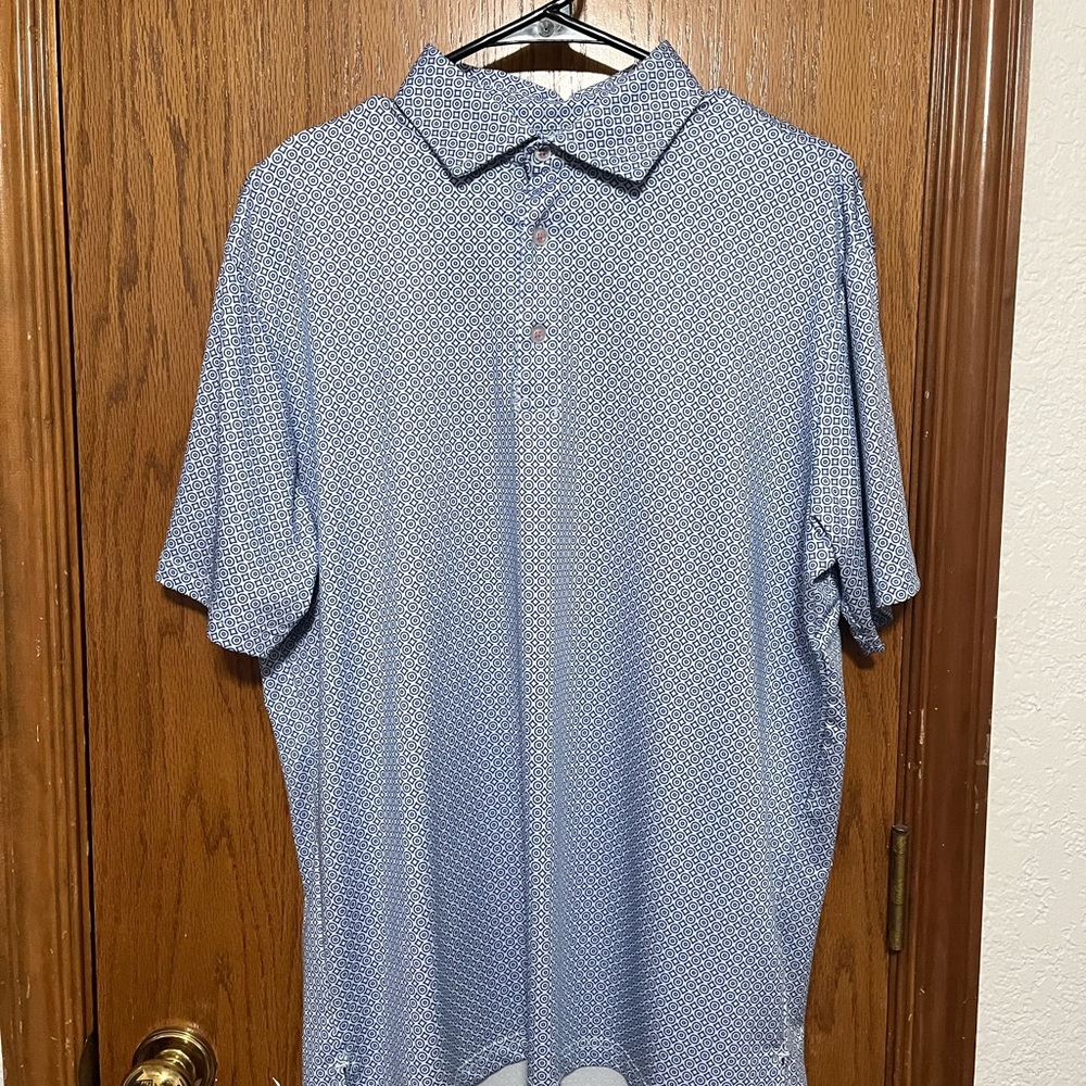 Tailorbyrd Light Blue Large Golf Polo